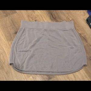 Grey Athleta Mini Skirt